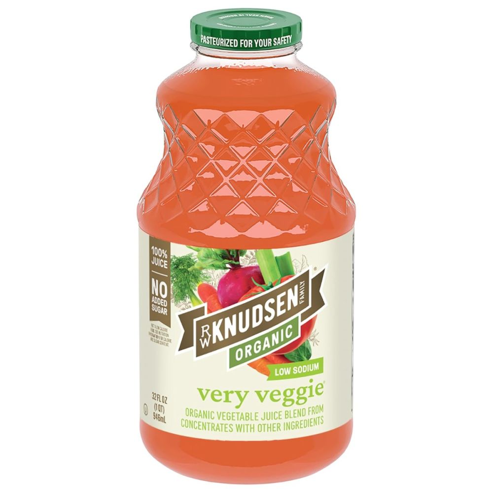 R.W. KNUDSEN: Organic Low Sodium Very Veggie Juice, 32 oz - SMART GREENS
