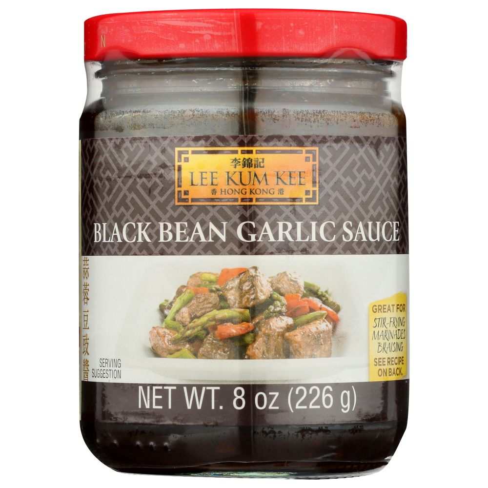 LEE KUM KEE Black Bean Garlic Sauce bottle for Sichuan cooking and flavorful meals