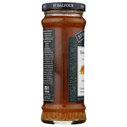 ST DALFOUR: All Natural Fruit Spread Golden Peach, 10 oz - SMART GREENS
