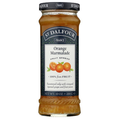 ST DALFOUR: Orange Marmalade, 10 oz - SMART GREENS