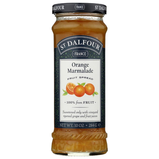 ST DALFOUR: Orange Marmalade, 10 oz - SMART GREENS