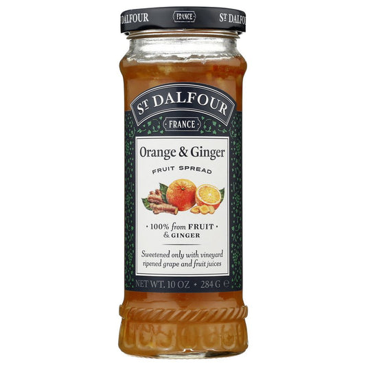 ST DALFOUR: Ginger & Orange Marmalade, 10 oz - SMART GREENS