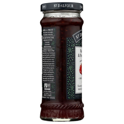 ST DALFOUR: Red Raspberry & Pomegranate, 10 oz - SMART GREENS
