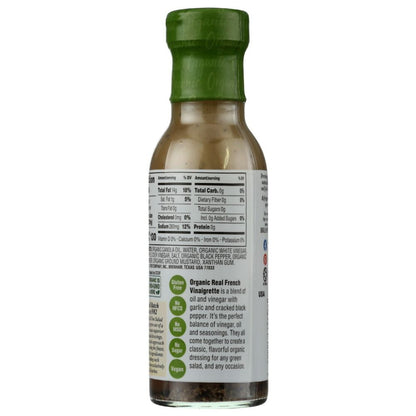 BRIANNAS: Organic Real French Vinaigrette Dressing, 10 oz - SMART GREENS
