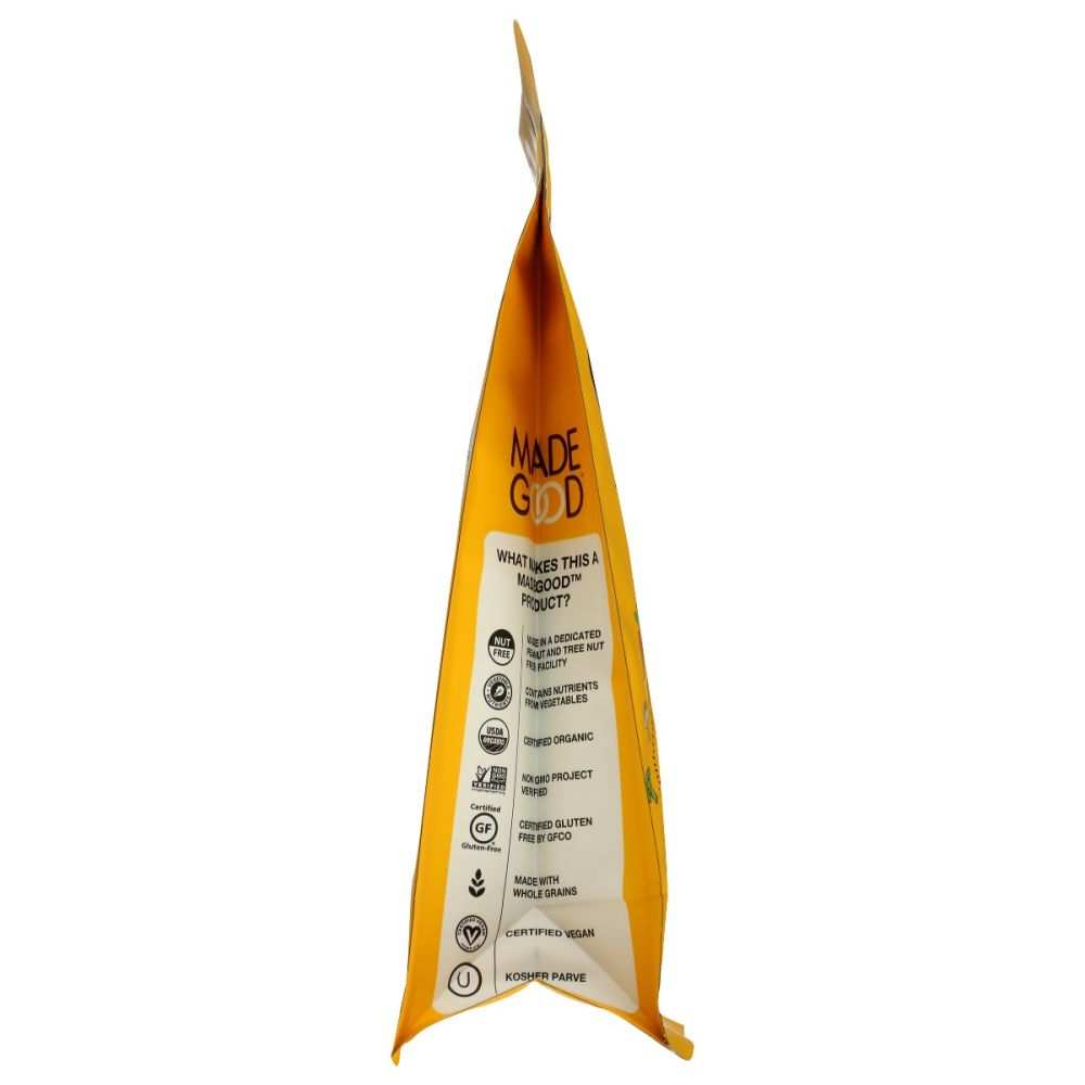 MADEGOOD Cracker Cheddar Org gluten-free vegan cheddar crackers 4.25 oz package