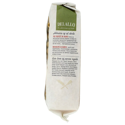 DELALLO: Pasta Semolina Penne Rigati Org, 16 oz - SMART GREENS