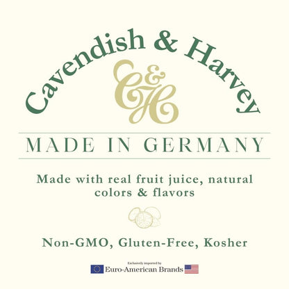 CAVENDISH & HARVEY: Candy Tin Orange, 5.3 oz