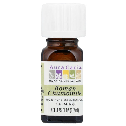 AURA CACIA:  Precious Essential Oil Roman Chamomile, 0.5 oz