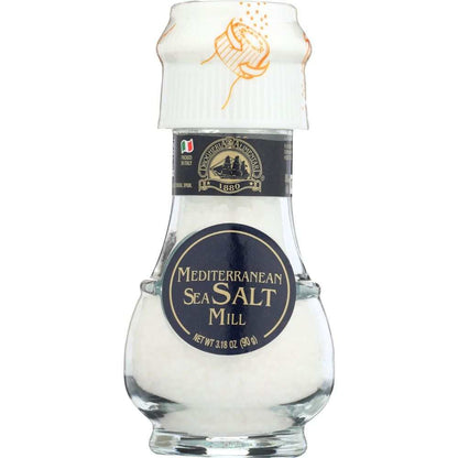 Mediterranean Salt Mill with pure mineral-rich sea salt crystals for fresh seasoning