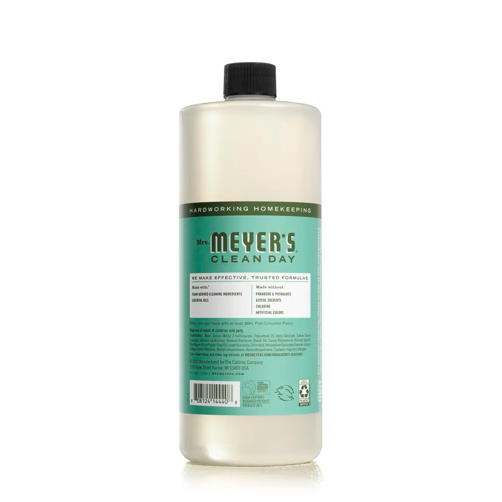 MRS. MEYER'S: Multi-Surface Concentrate Basil Scent, 32 oz