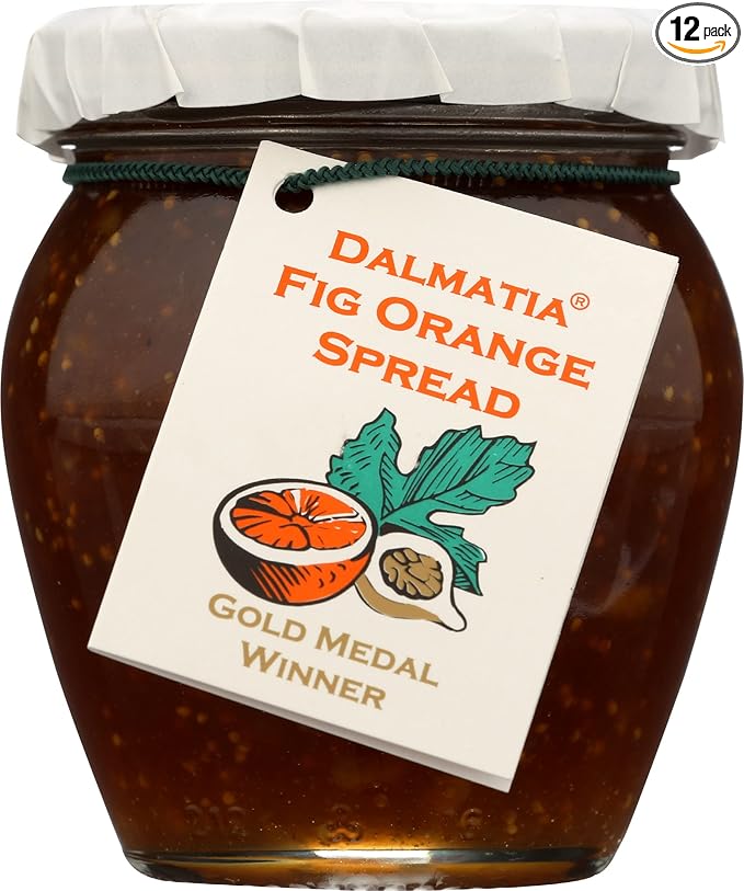 DALMATIA: Fig Orange Spread, 8.5 oz - SMART GREENS