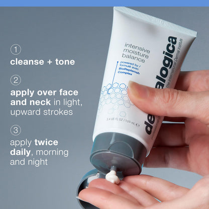 Dermalogica Intensive Moisture Balance Moisturizer for Dry Skin - Natural Skincare with Hyaluronic Acid & Prebiotic Complex