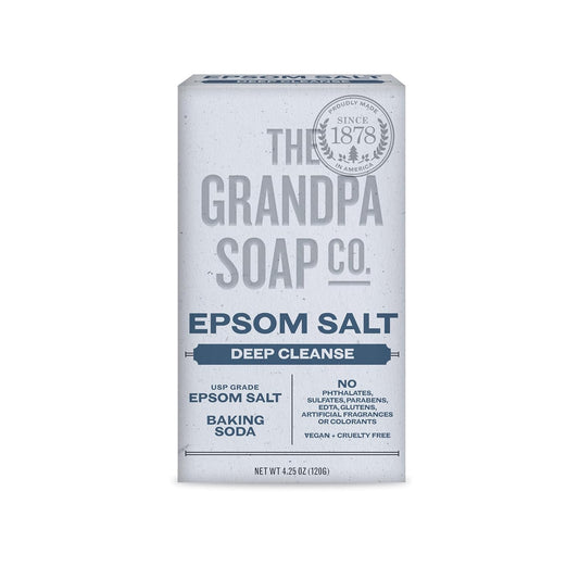 GRANDPAS: Soap Bar Epsom Salt, 4.25 oz