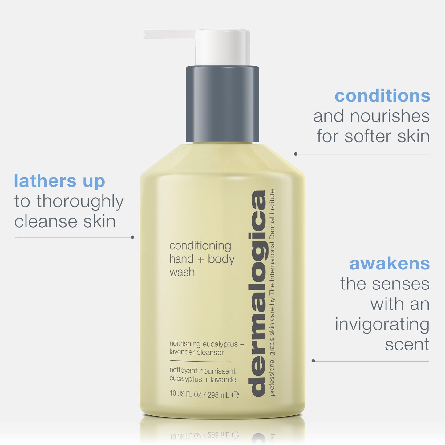 Dermalogica Conditioning Body Wash - Moisturizing, Soothing, and Revitalizing Body Wash with Lavender and Tea Tree Oil