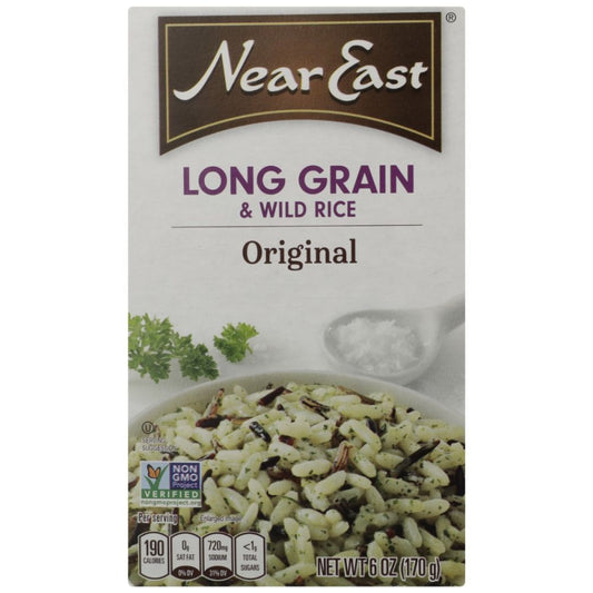 NEAR EAST: Long Grain and Wild Rice Mix Original, 6 Oz - SMART GREENS