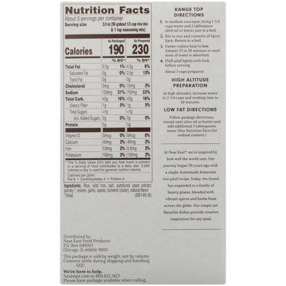 NEAR EAST: Long Grain and Wild Rice Mix Original, 6 Oz - SMART GREENS