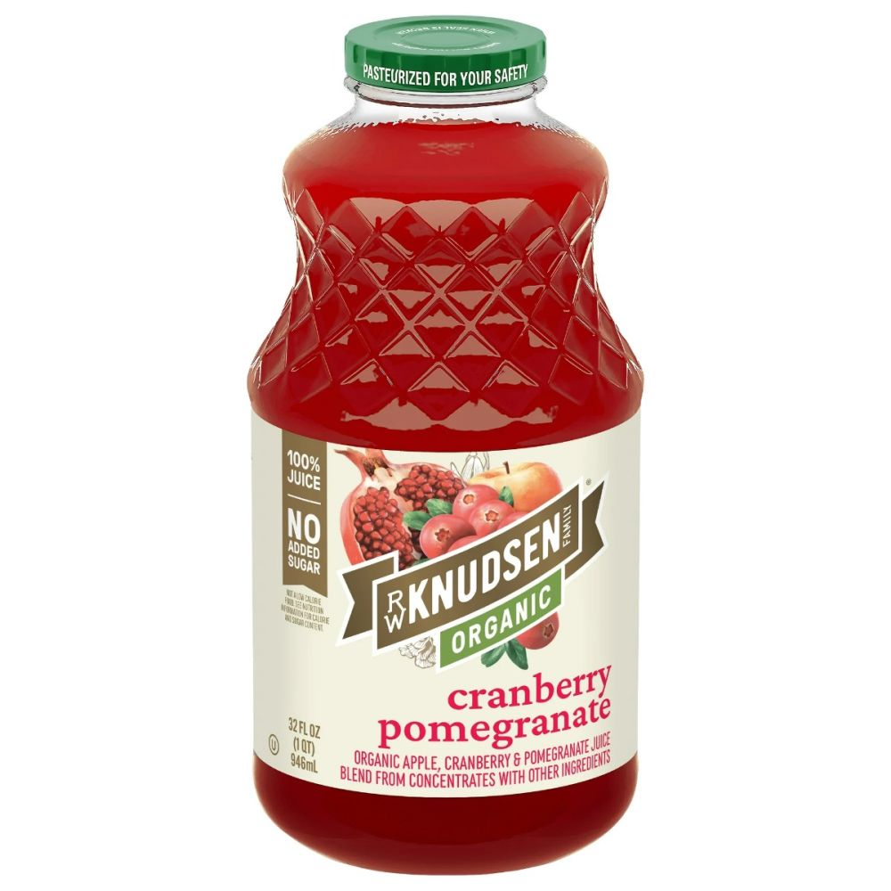 R.W. KNUDSEN: Organic Cranberry Pomegranate Juice, 32 fo - SMART GREENS