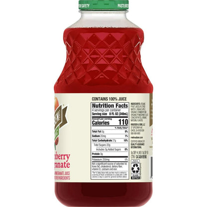 R.W. KNUDSEN: Organic Cranberry Pomegranate Juice, 32 fo - SMART GREENS