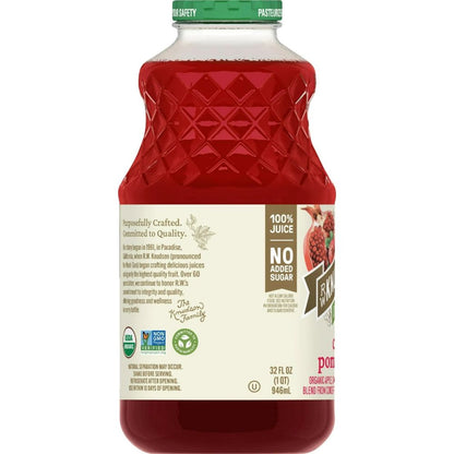 R.W. KNUDSEN: Organic Cranberry Pomegranate Juice, 32 fo - SMART GREENS