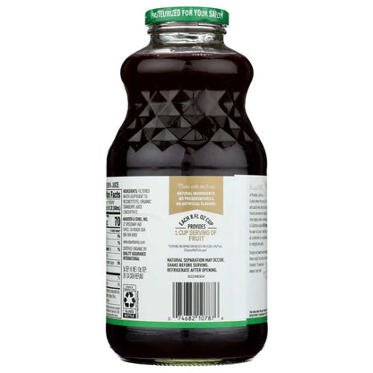 R.W. Knudsen Family Just Cranberry Juice Organic 32 oz bottle