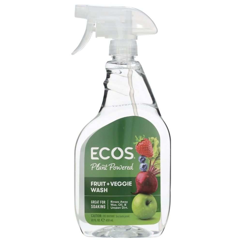 EARTH FRIENDLY Fruit and Vegetable Wash 22 oz bottle for cleaning produce
