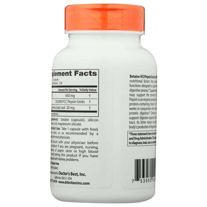 White supplement bottle with orange cap, nutrition facts label, and supplement ingredients visible