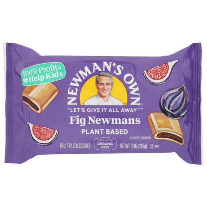 NEWMANS OWN Fig Newmans wheat-free dairy-free organic fig cookies package