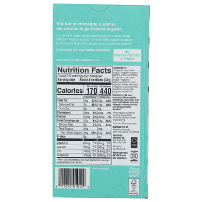 ALTER ECO: Organic Chocolate Dark Coconut Toffee, 2.82 oz - SMART GREENS