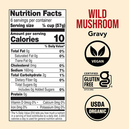 IMAGINE: Wild Mushroom Gravy Organic, 13.5 fl oz