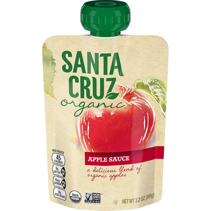 Santa Cruz Organic Apple Sauce 4-pack 12.8oz pouches