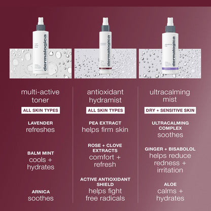Dermalogica Antioxidant Hydramist 30ml - Hydrating Anti-Aging Mist for Dry Skin