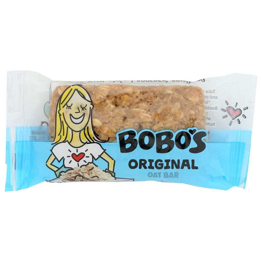 BOBOS OAT BARS Original flavor 3oz natural vegan oat bar with organic ingredients