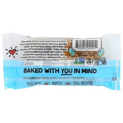BOBOS OAT BARS Original flavor 3 oz all natural vegan oat bar with organic ingredients