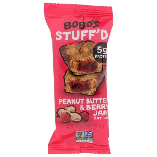 BOBOS OAT BARS peanut butter filled 2.5 oz snack bar