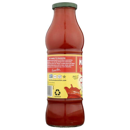 Mutti Tomato Puree With Basil Passata 24.5 oz smooth red Italian puree