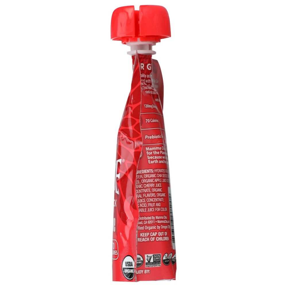 MAMMA CHIA Organic Cherry Beet Chia Squeeze 3.5 oz snack pouch