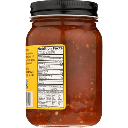 MATEO'S: Gourmet Salsa Medium, 16 Oz - SMART GREENS
