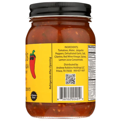 MATEO'S: Gourmet Salsa Medium, 16 Oz - SMART GREENS