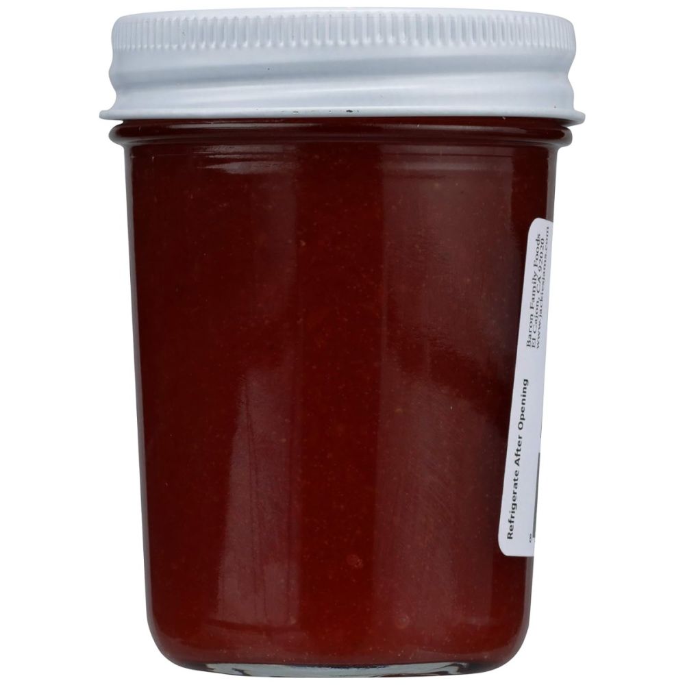 JACKIES JAMS: Strawberry Jam, 8 oz - SMART GREENS
