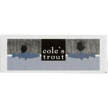 COLE'S: Trout Smoked Rainbow Trout, 3.2 oz - SMART GREENS