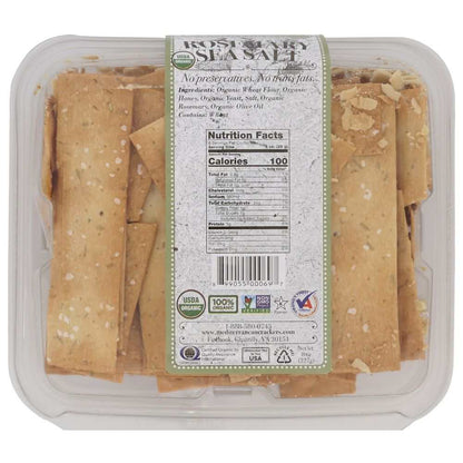 FIREHOOK: Rosemary Baked Cracker with sea salt for cheese and soup