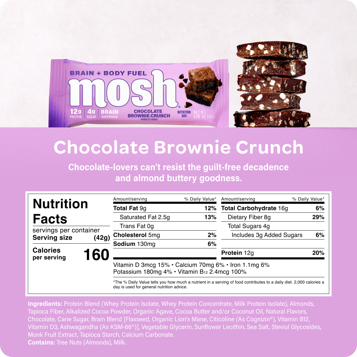 MOSH Chocolate Brownie Crunch