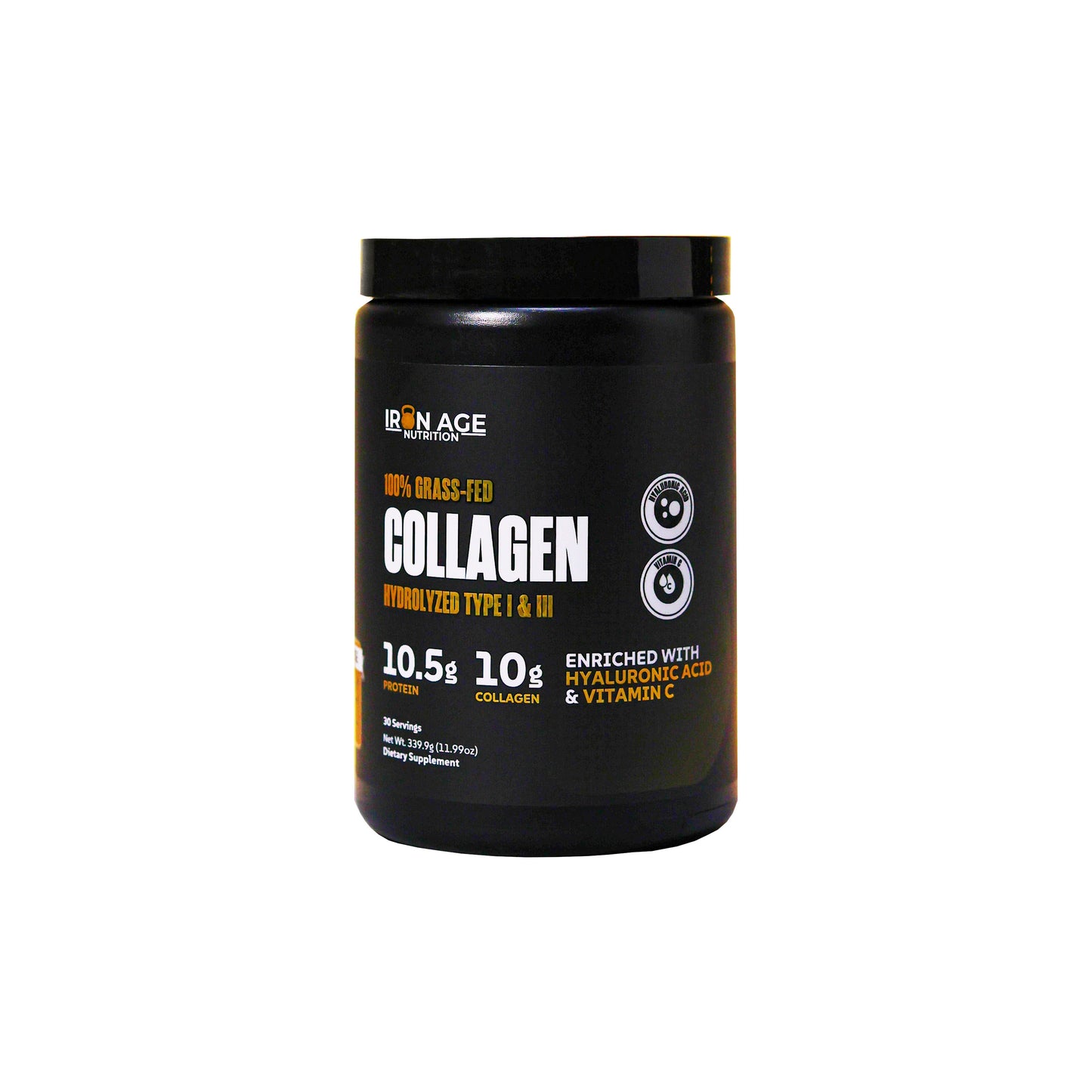 Iron Age Nutrition Collagen | Type I & III (Grass Fed)
