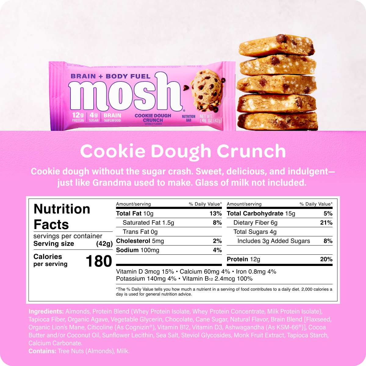 MOSH Cookie Dough Crunch