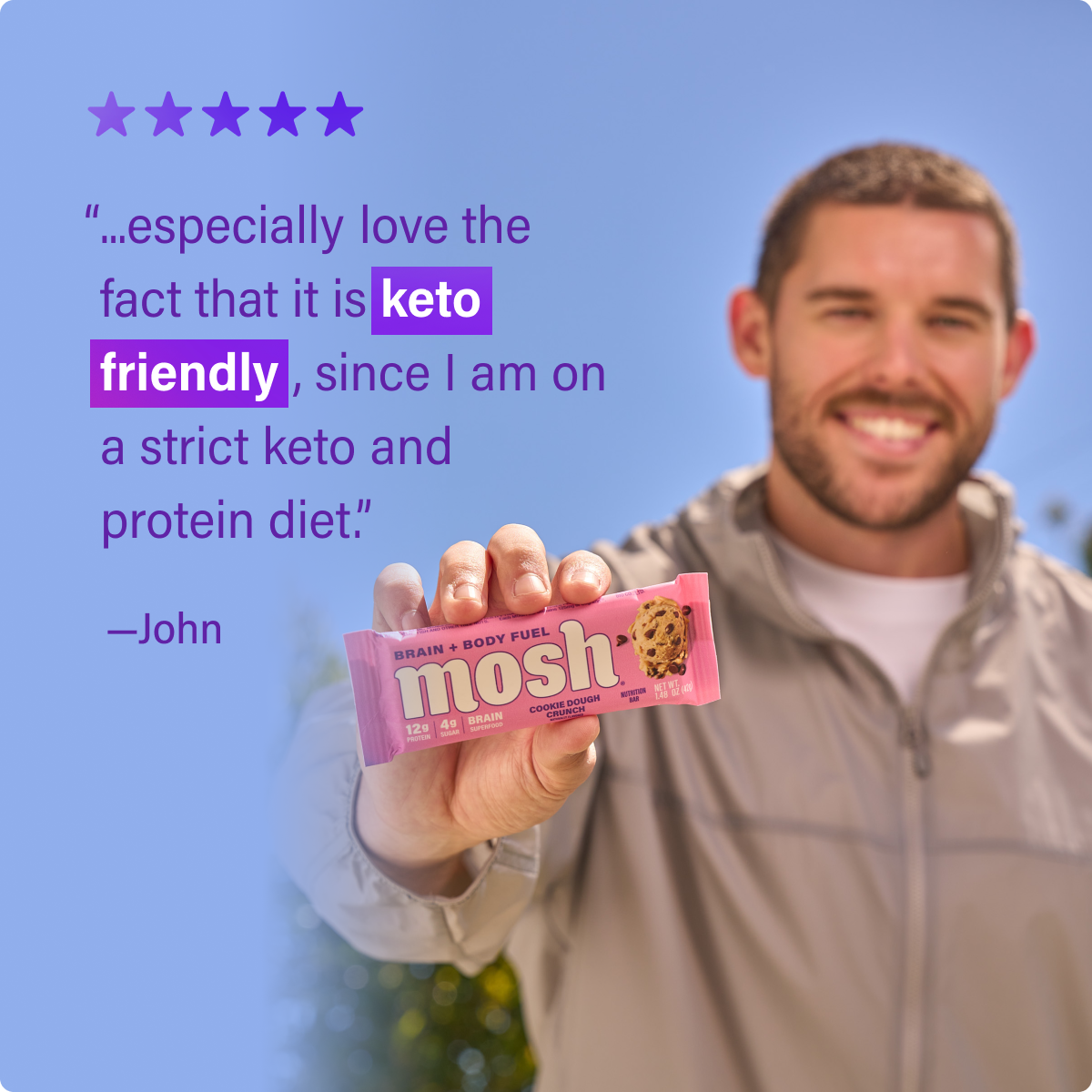 MOSH Cookie Dough Crunch