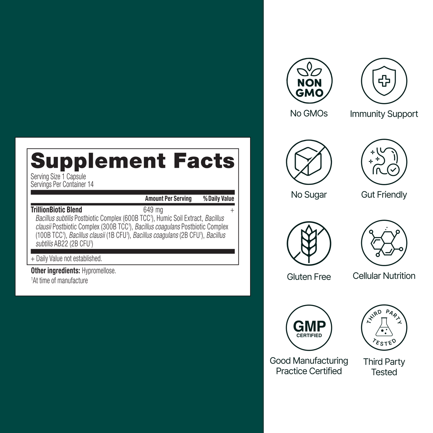 Longevity RX Probiotic Trillion
