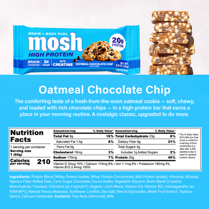 MOSH Oatmeal Chocolate Chip