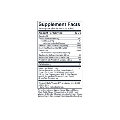 More Labs: morning recovery + energy