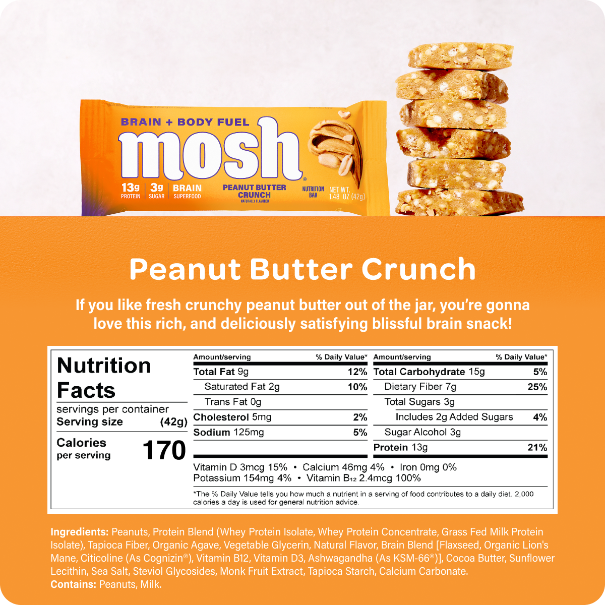MOSH Peanut Butter Crunch