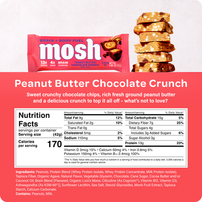 MOSH Peanut Butter Chocolate Crunch